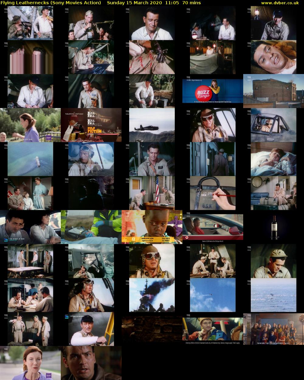 Flying Leathernecks (Sony Movies Action) Sunday 15 March 2020 11:05 - 12:15