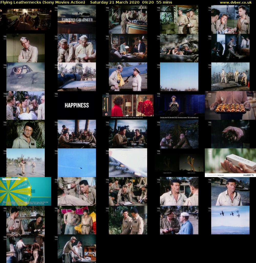 Flying Leathernecks (Sony Movies Action) Saturday 21 March 2020 09:20 - 10:15