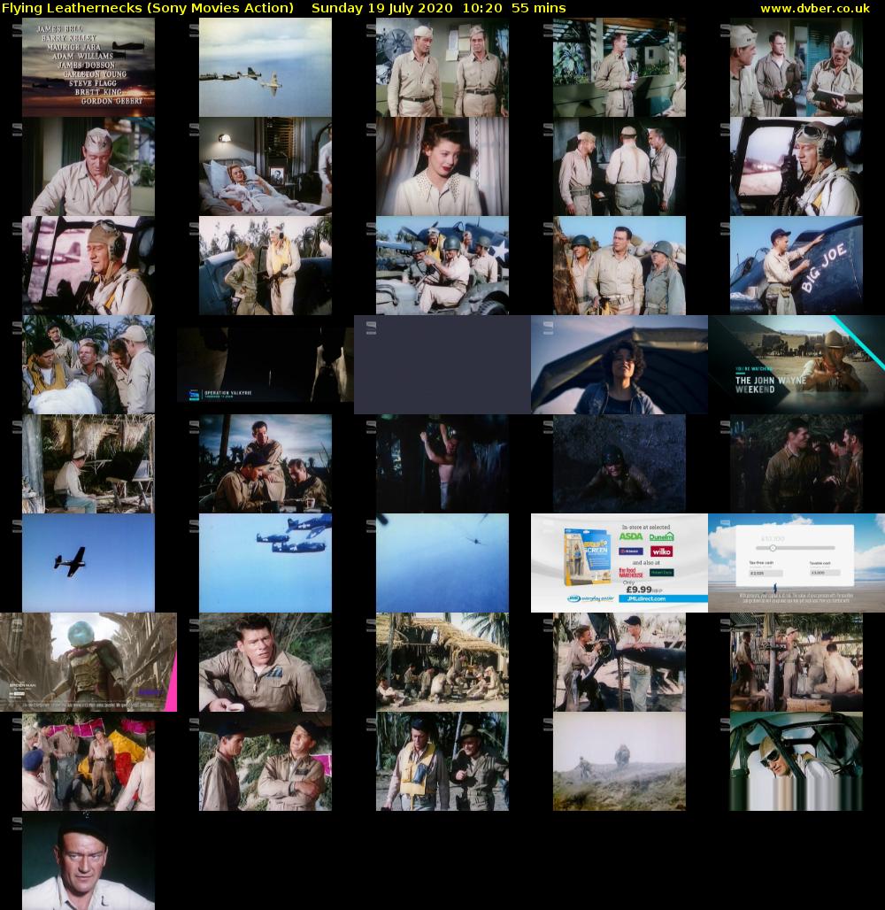 Flying Leathernecks (Sony Movies Action) Sunday 19 July 2020 10:20 - 11:15