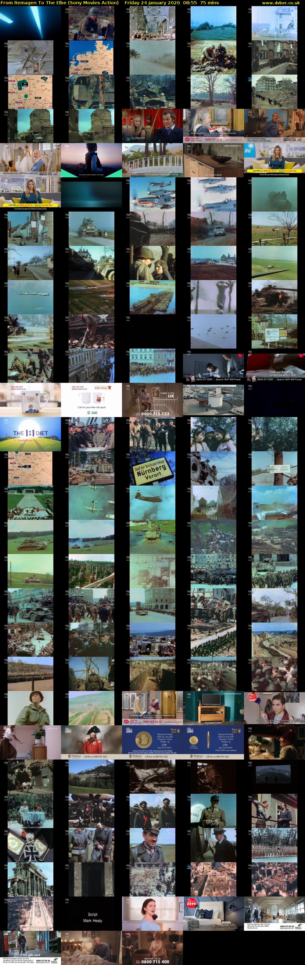 From Remagen To The Elbe (Sony Movies Action) Friday 24 January 2020 08:55 - 10:10