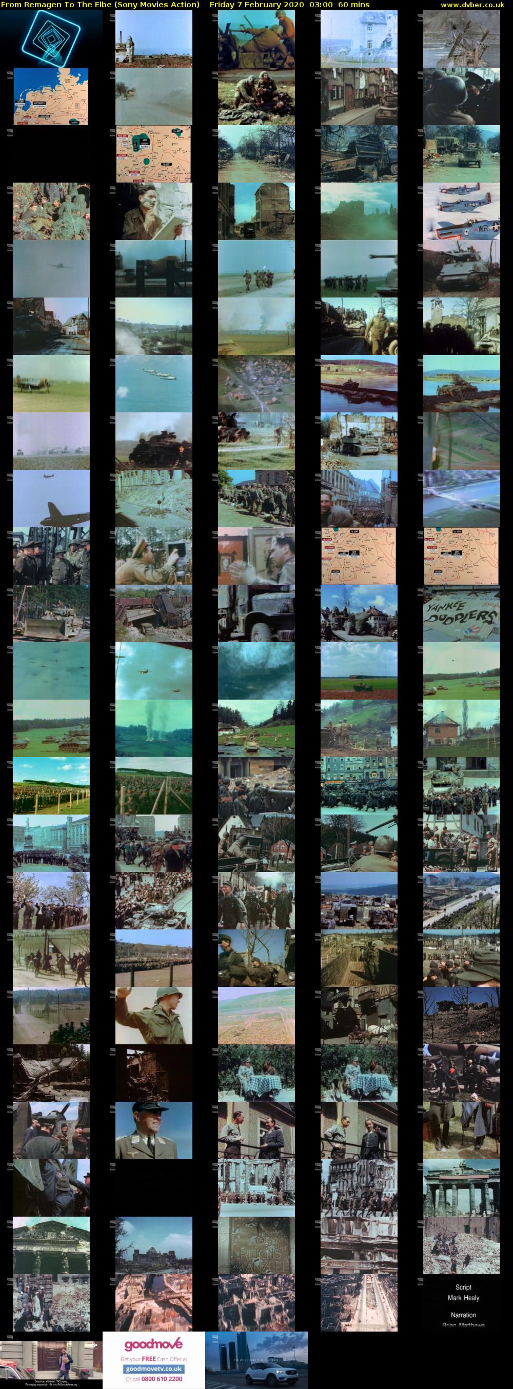 From Remagen To The Elbe (Sony Movies Action) Friday 7 February 2020 03:00 - 04:00