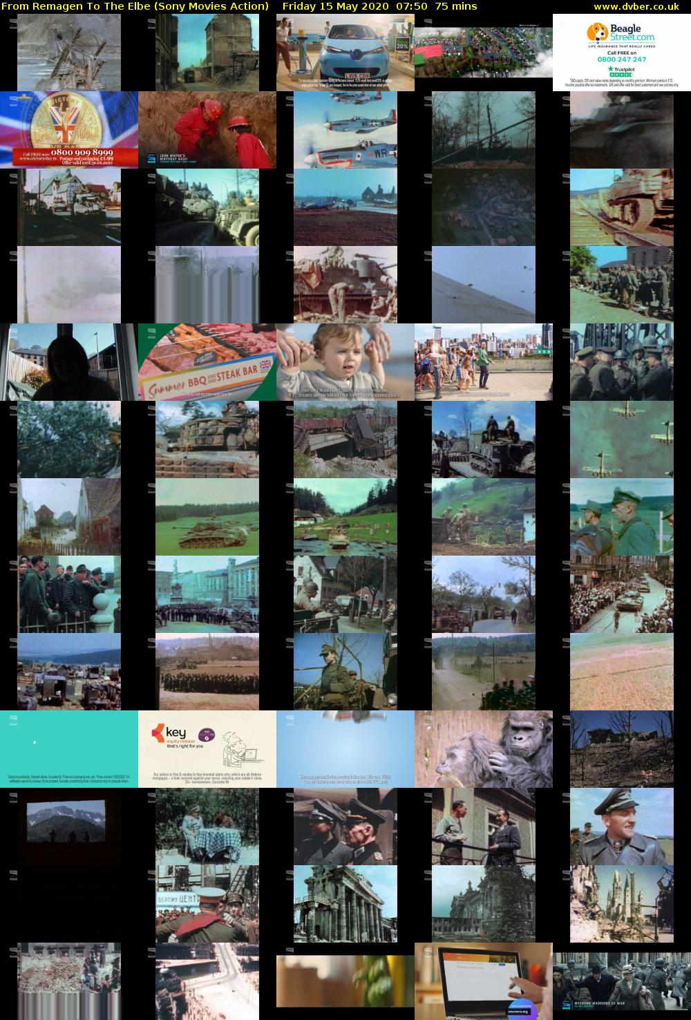 From Remagen To The Elbe (Sony Movies Action) Friday 15 May 2020 07:50 - 09:05