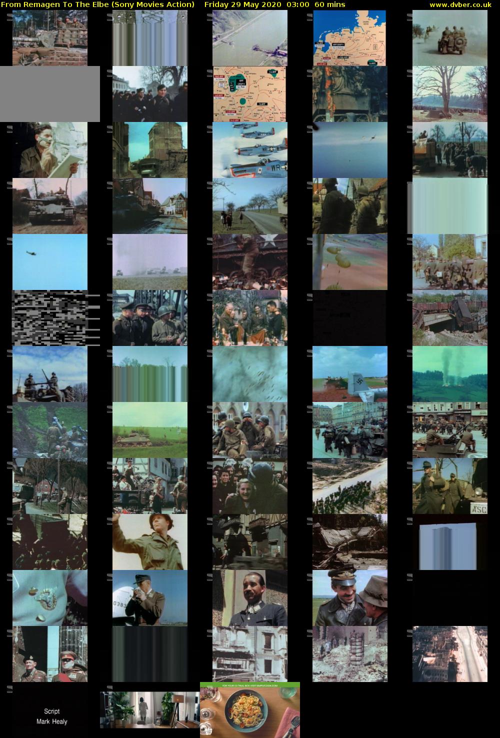 From Remagen To The Elbe (Sony Movies Action) Friday 29 May 2020 03:00 - 04:00