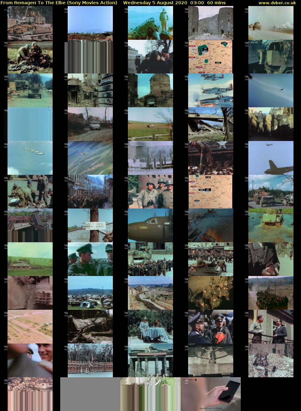 From Remagen To The Elbe (Sony Movies Action) Wednesday 5 August 2020 03:00 - 04:00