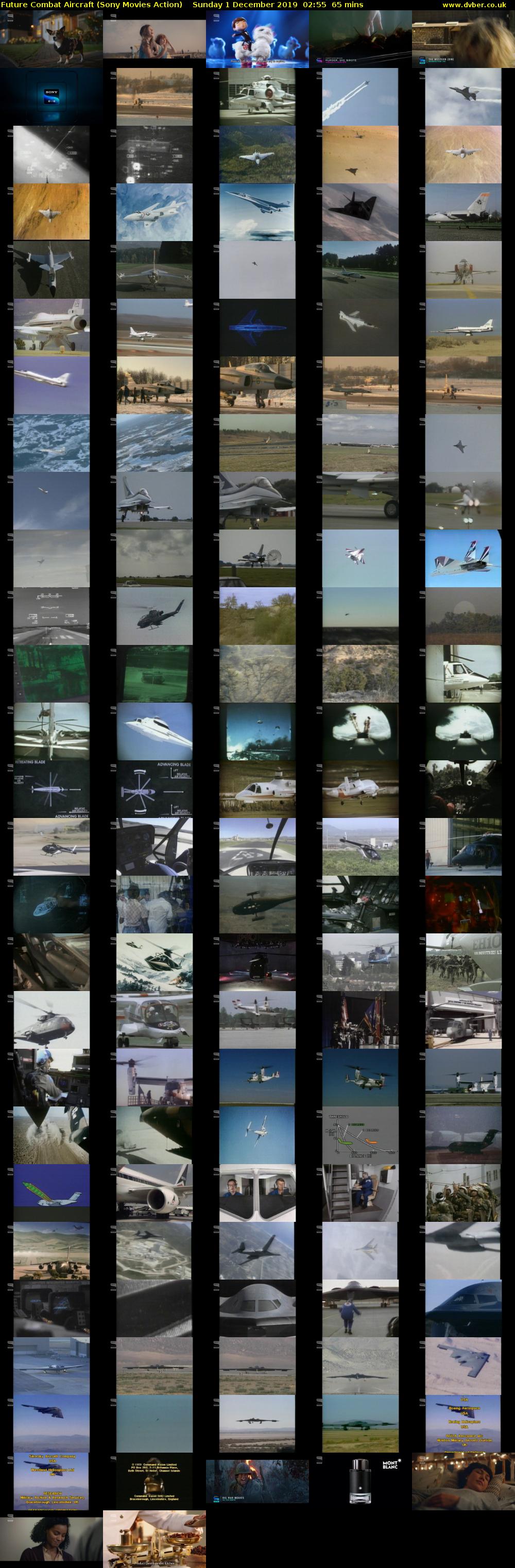 Future Combat Aircraft (Sony Movies Action) Sunday 1 December 2019 02:55 - 04:00