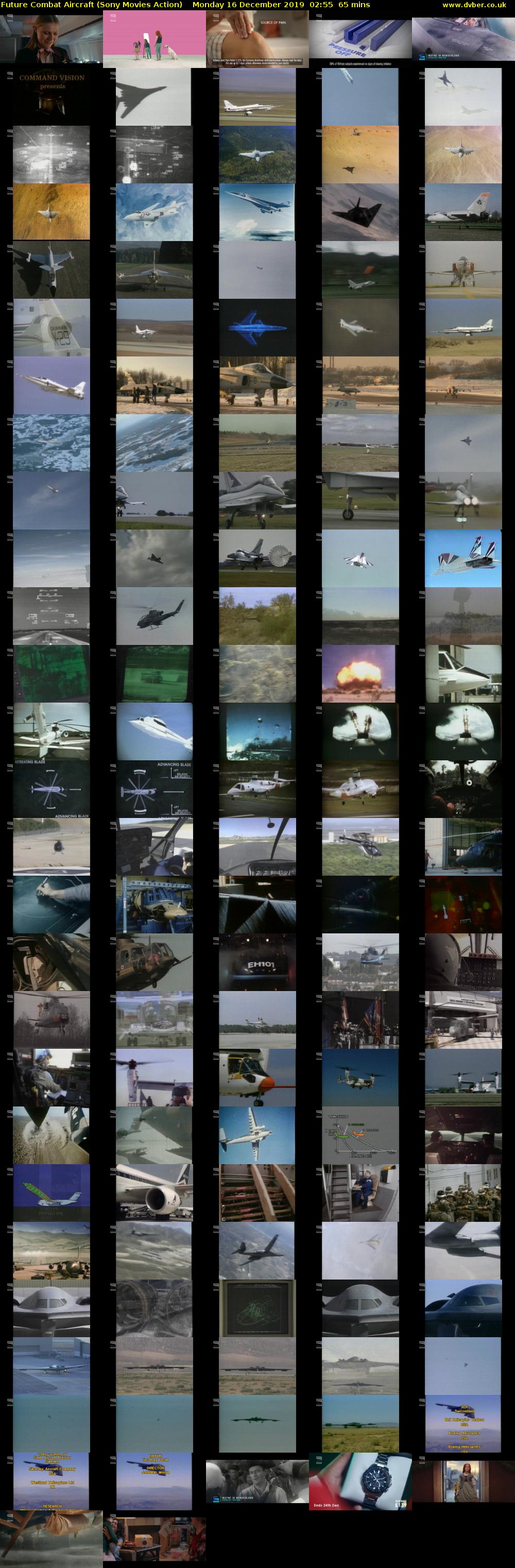 Future Combat Aircraft (Sony Movies Action) Monday 16 December 2019 02:55 - 04:00
