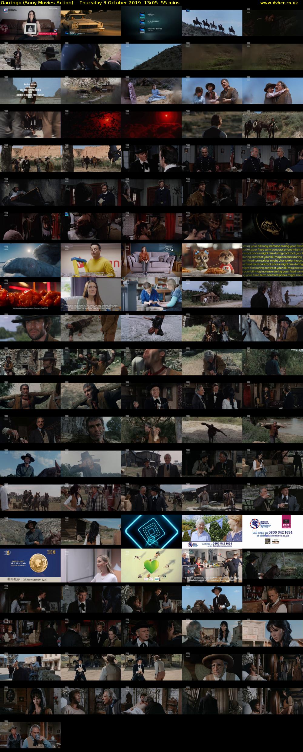 Garringo (Sony Movies Action) Thursday 3 October 2019 13:05 - 14:00