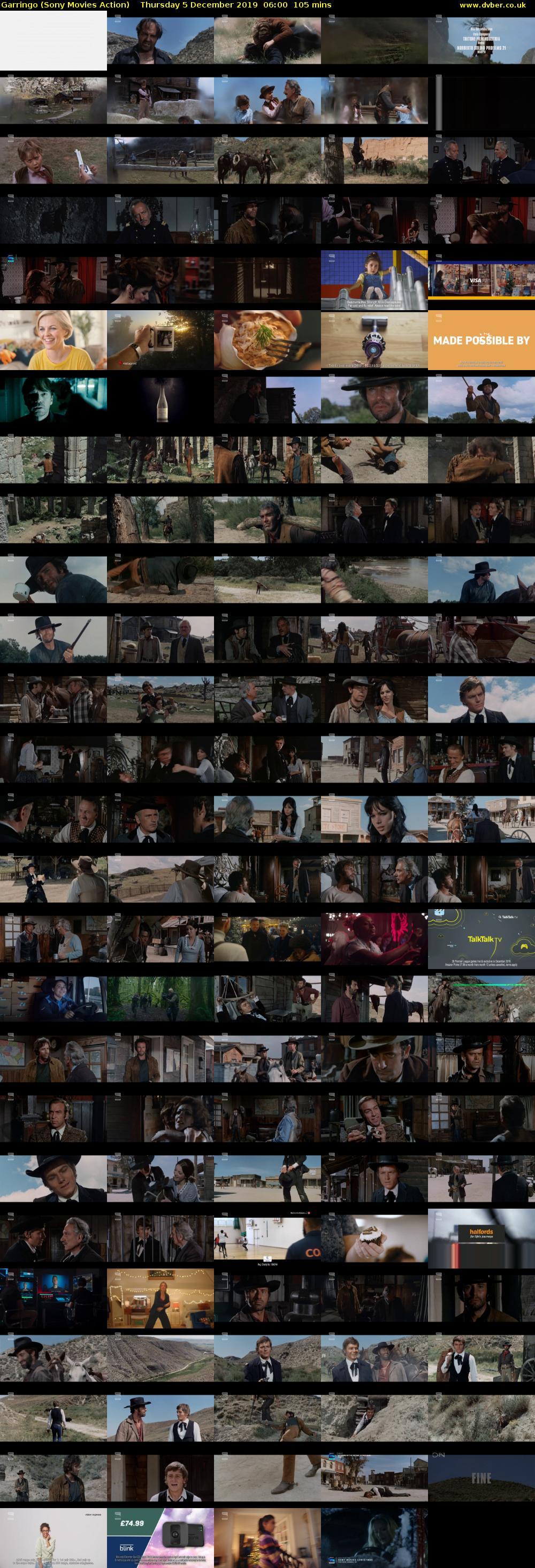 Garringo (Sony Movies Action) Thursday 5 December 2019 06:00 - 07:45