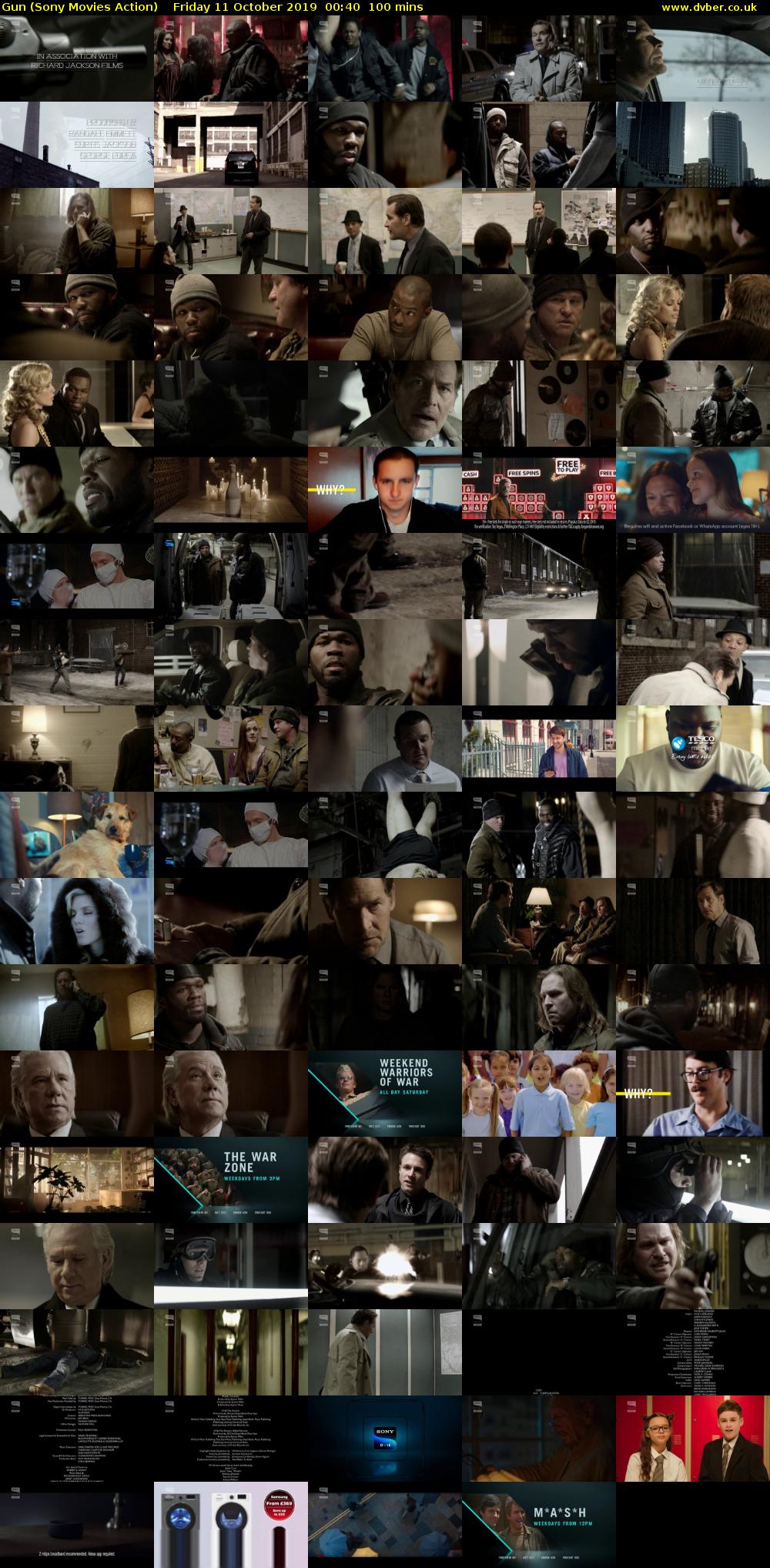 Gun (Sony Movies Action) Friday 11 October 2019 00:40 - 02:20