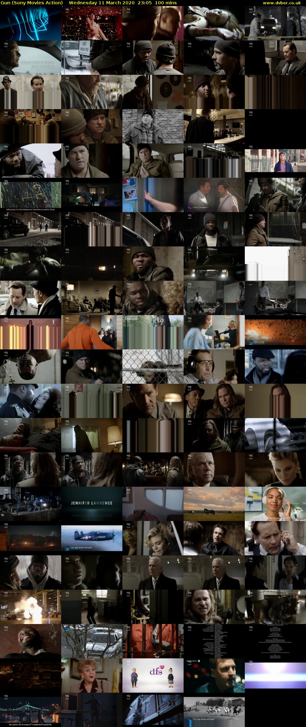 Gun (Sony Movies Action) Wednesday 11 March 2020 23:05 - 00:45