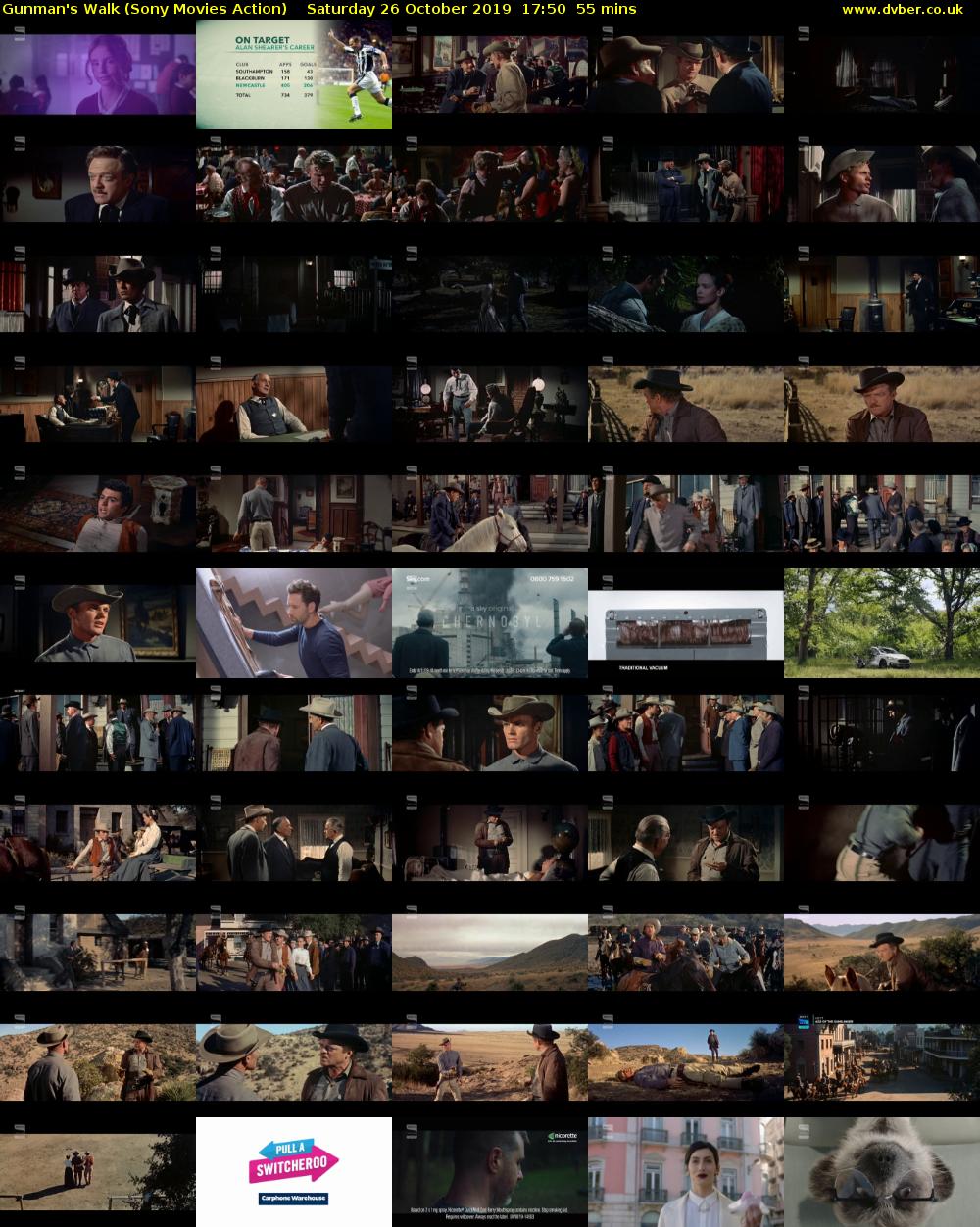 Gunman's Walk (Sony Movies Action) Saturday 26 October 2019 17:50 - 18:45