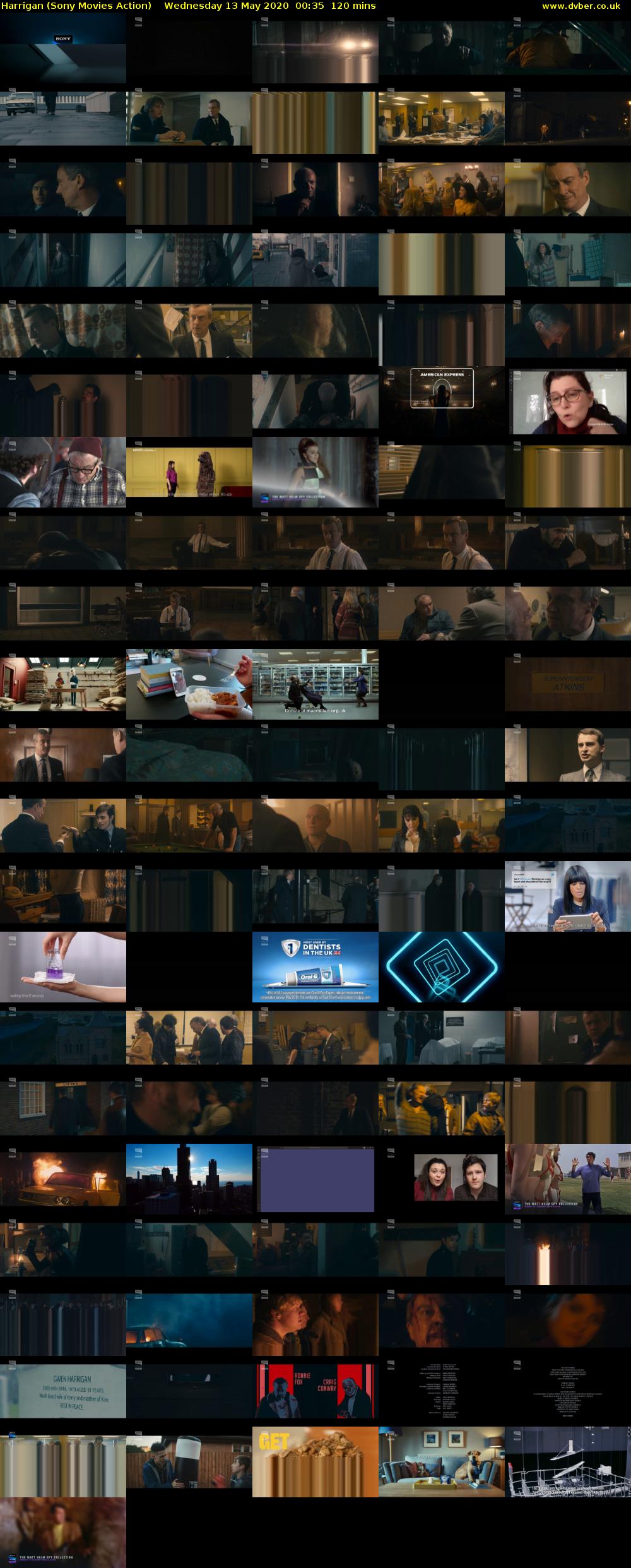 Harrigan (Sony Movies Action) Wednesday 13 May 2020 00:35 - 02:35