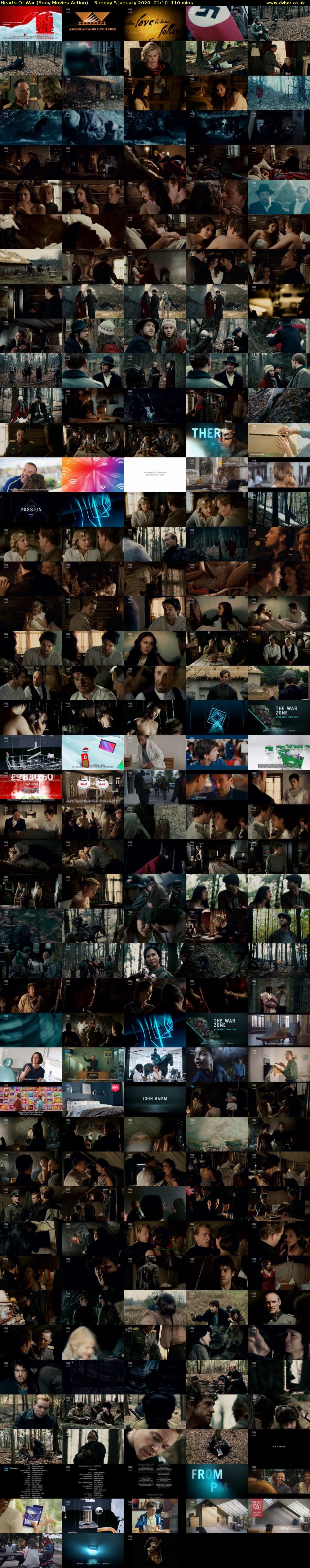 Hearts Of War (Sony Movies Action) Sunday 5 January 2020 01:10 - 03:00