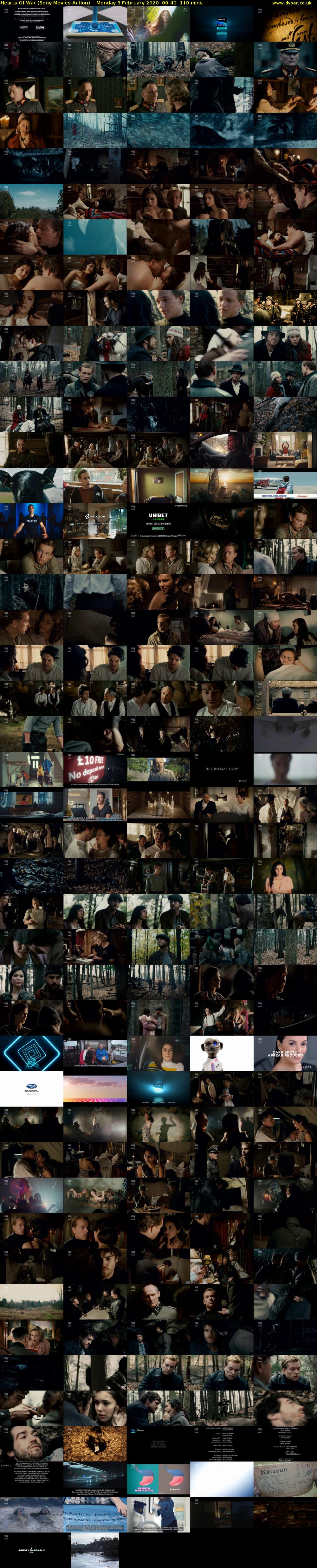 Hearts Of War (Sony Movies Action) Monday 3 February 2020 00:40 - 02:30