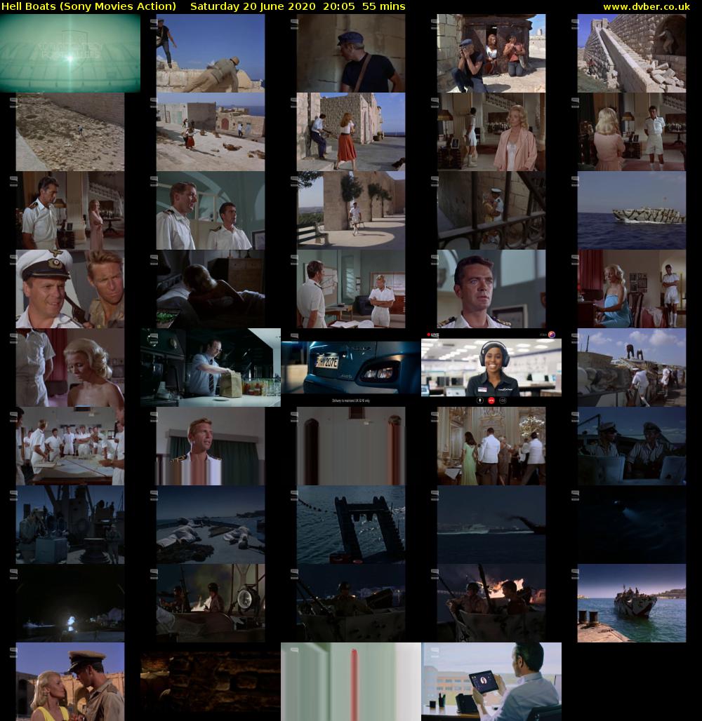 Hell Boats (Sony Movies Action) Saturday 20 June 2020 20:05 - 21:00