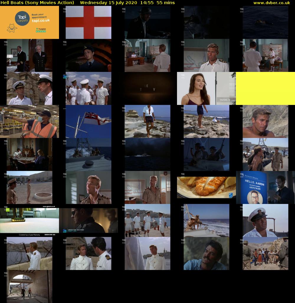Hell Boats (Sony Movies Action) Wednesday 15 July 2020 14:55 - 15:50