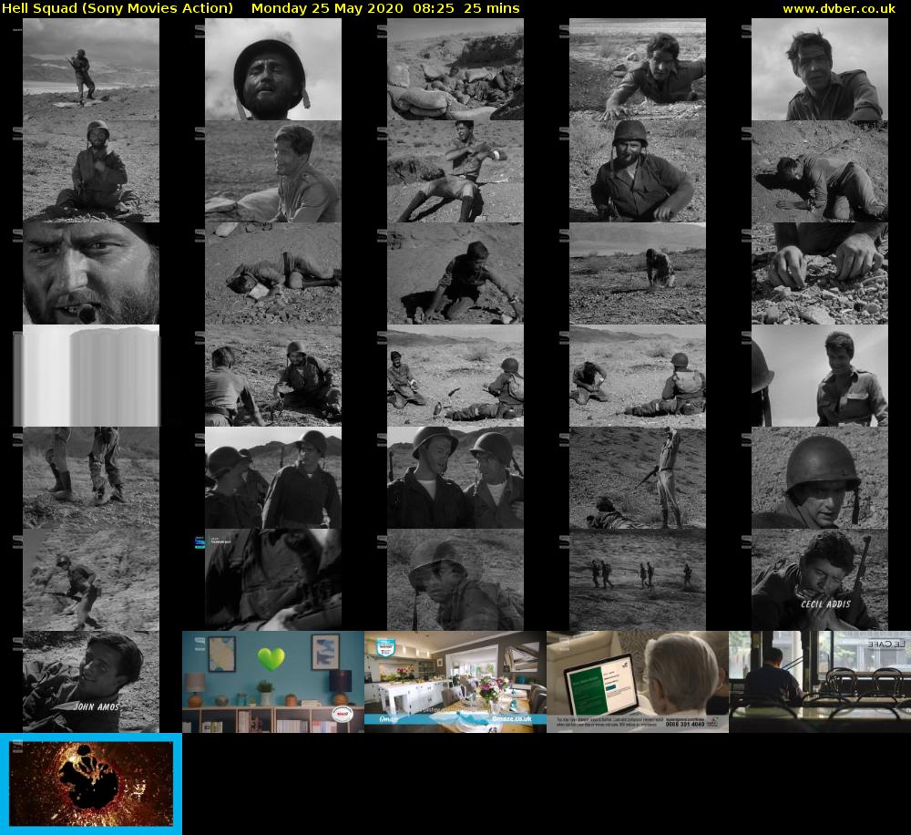 Hell Squad (Sony Movies Action) Monday 25 May 2020 08:25 - 08:50