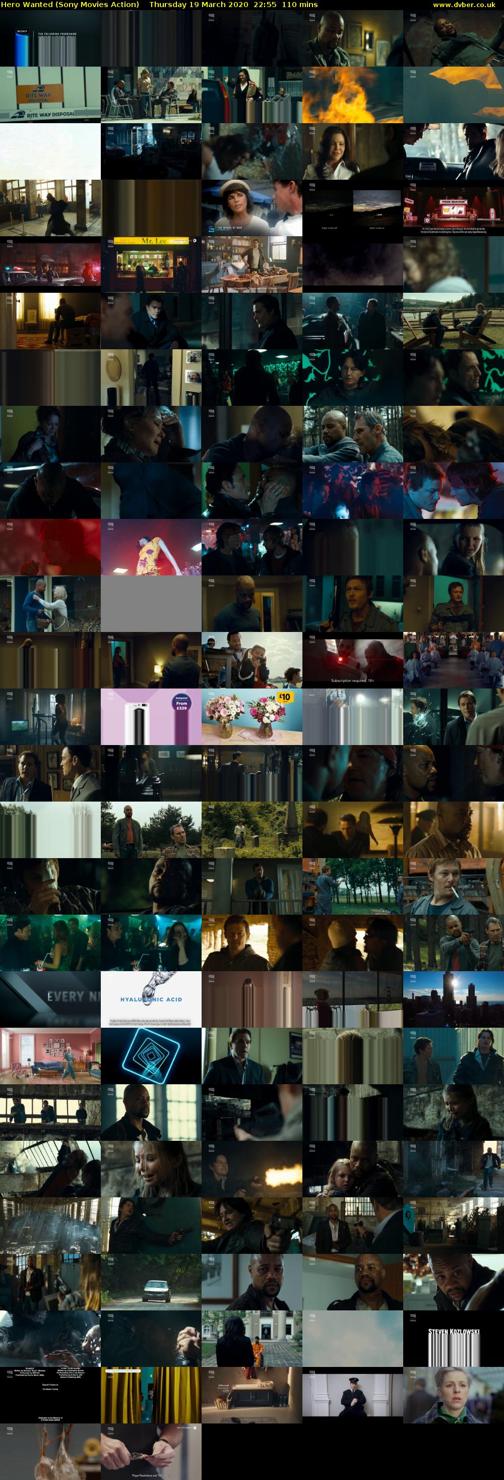 Hero Wanted (Sony Movies Action) Thursday 19 March 2020 22:55 - 00:45