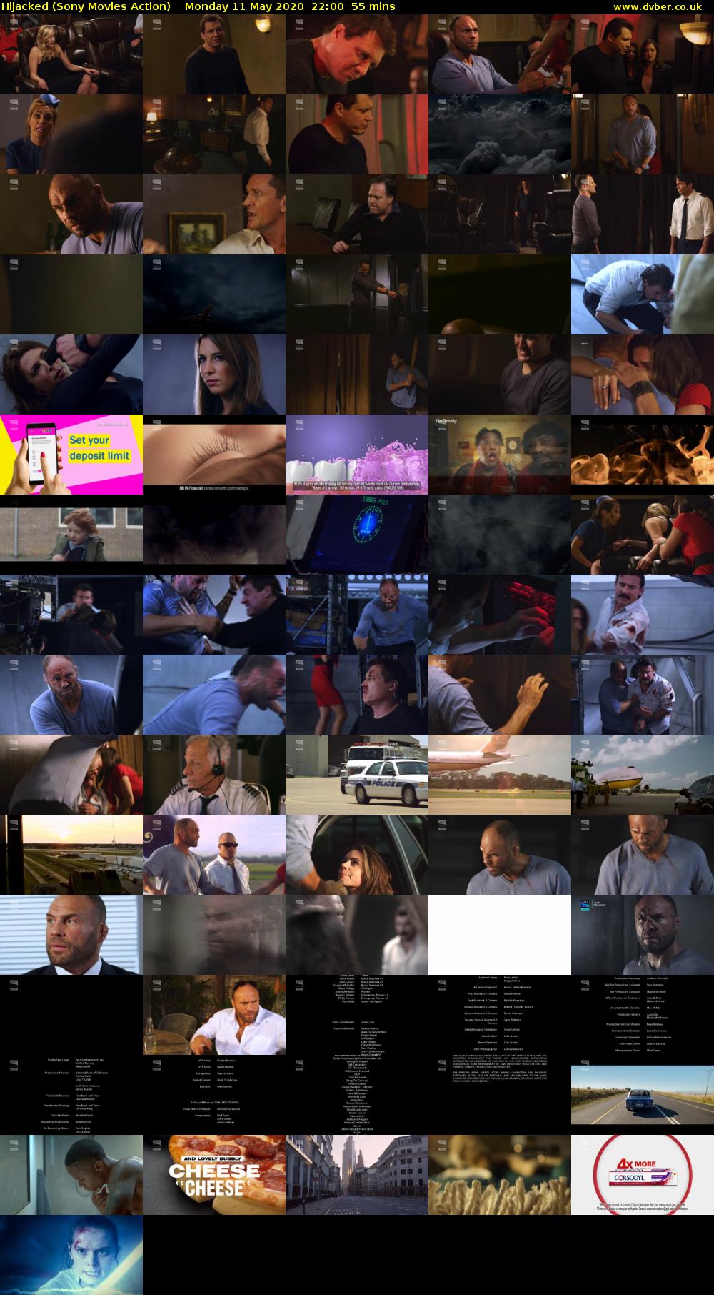 Hijacked (Sony Movies Action) Monday 11 May 2020 22:00 - 22:55