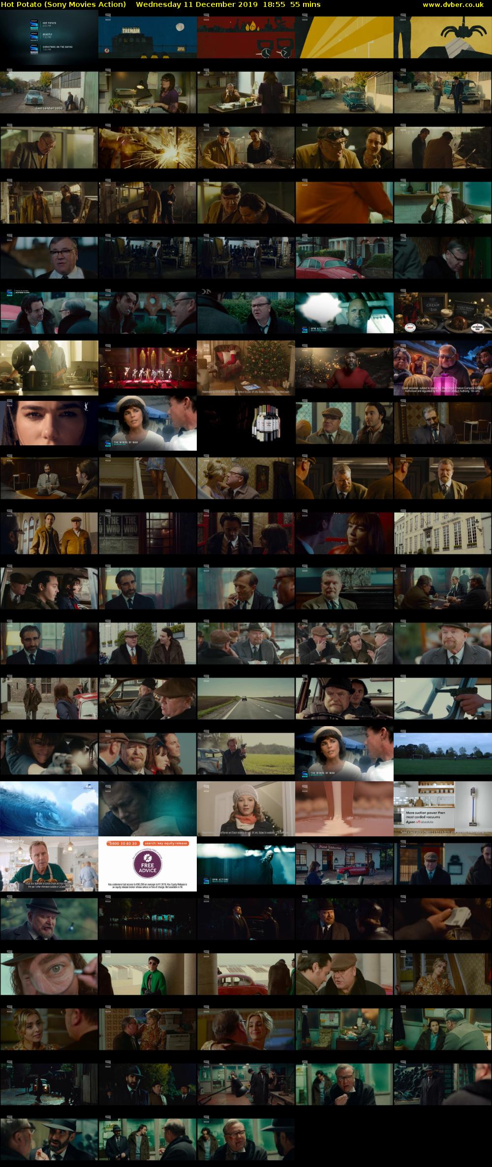 Hot Potato (Sony Movies Action) Wednesday 11 December 2019 18:55 - 19:50