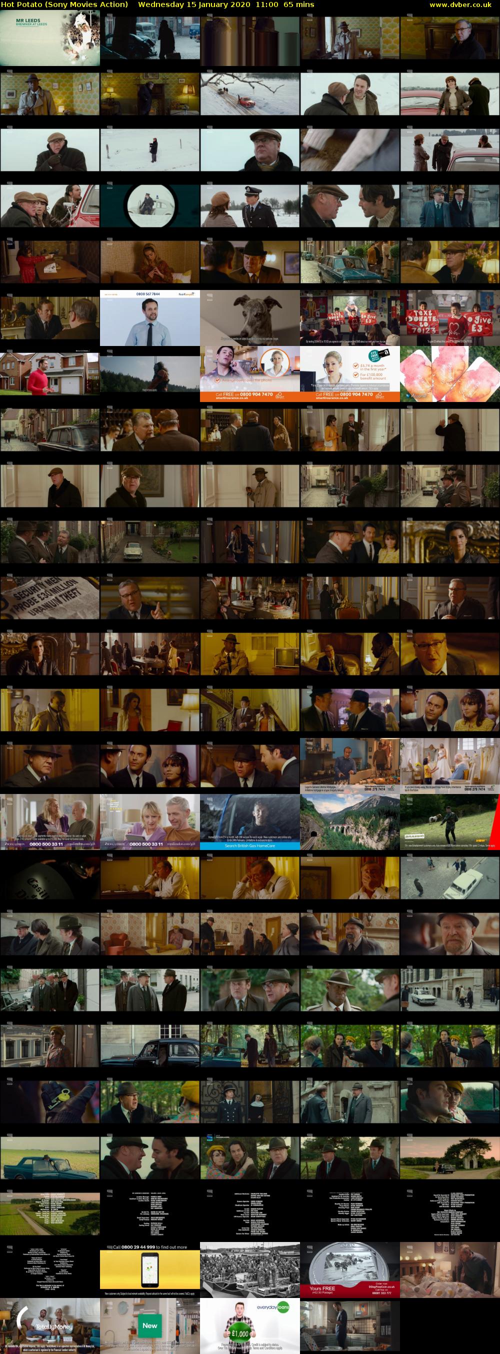 Hot Potato (Sony Movies Action) Wednesday 15 January 2020 11:00 - 12:05