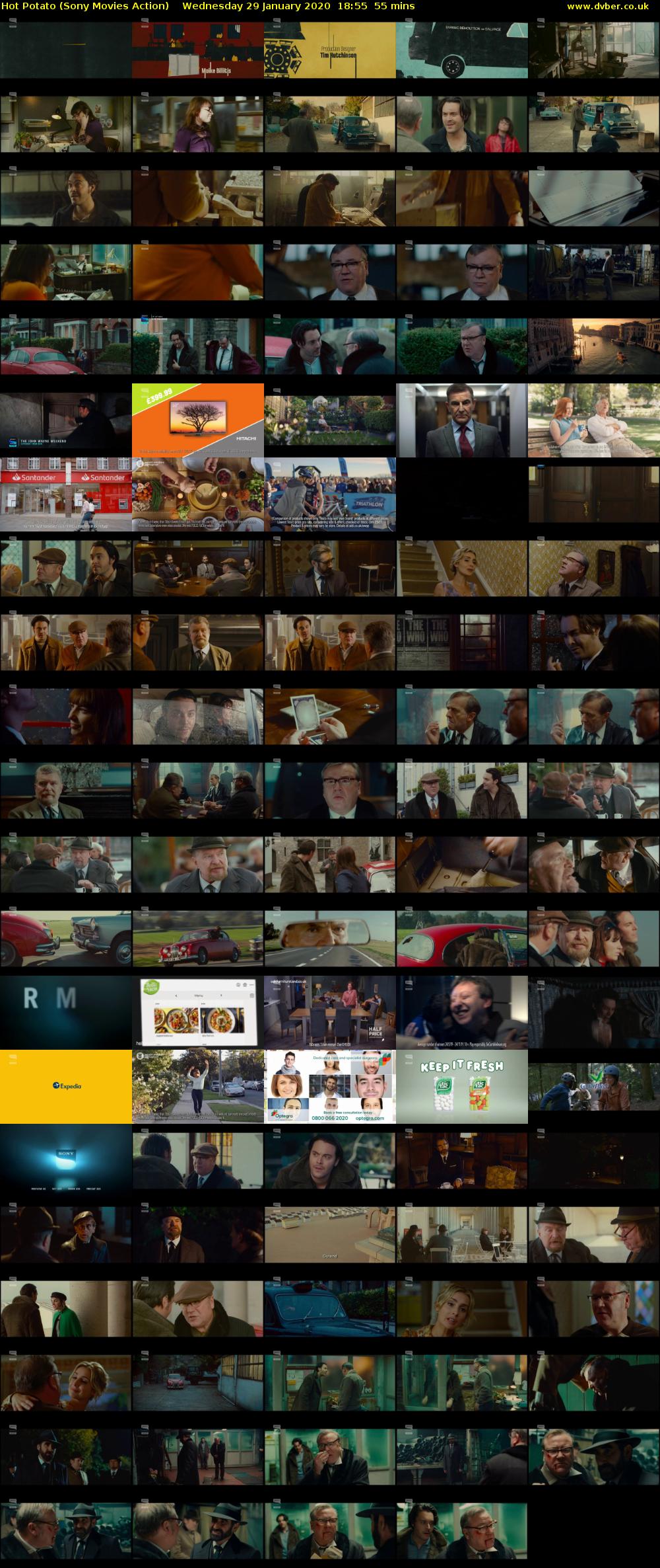 Hot Potato (Sony Movies Action) Wednesday 29 January 2020 18:55 - 19:50