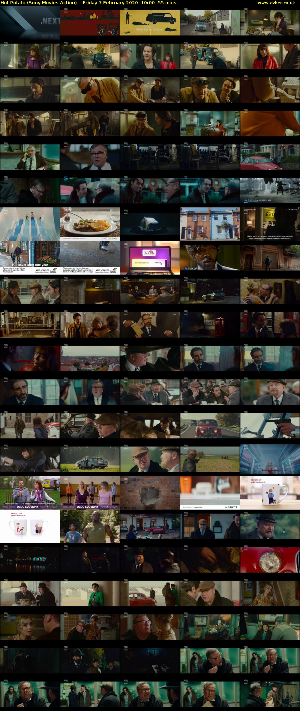 Hot Potato (Sony Movies Action) Friday 7 February 2020 10:00 - 10:55