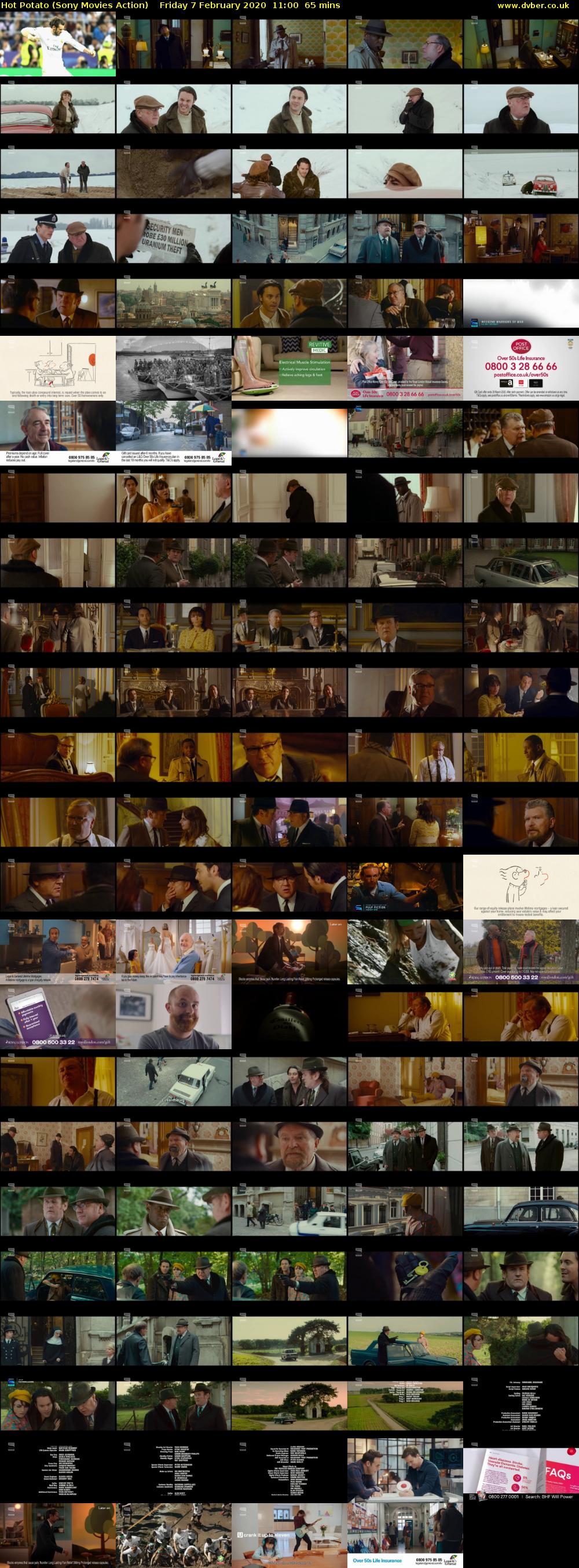Hot Potato (Sony Movies Action) Friday 7 February 2020 11:00 - 12:05