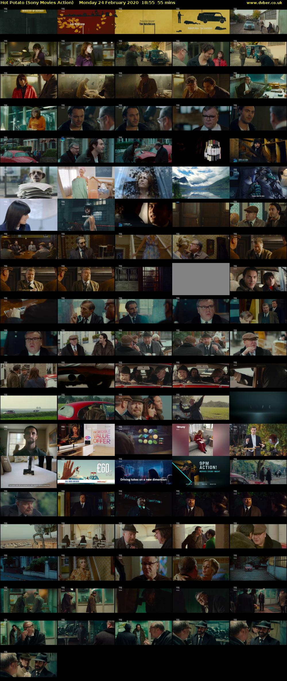 Hot Potato (Sony Movies Action) Monday 24 February 2020 18:55 - 19:50