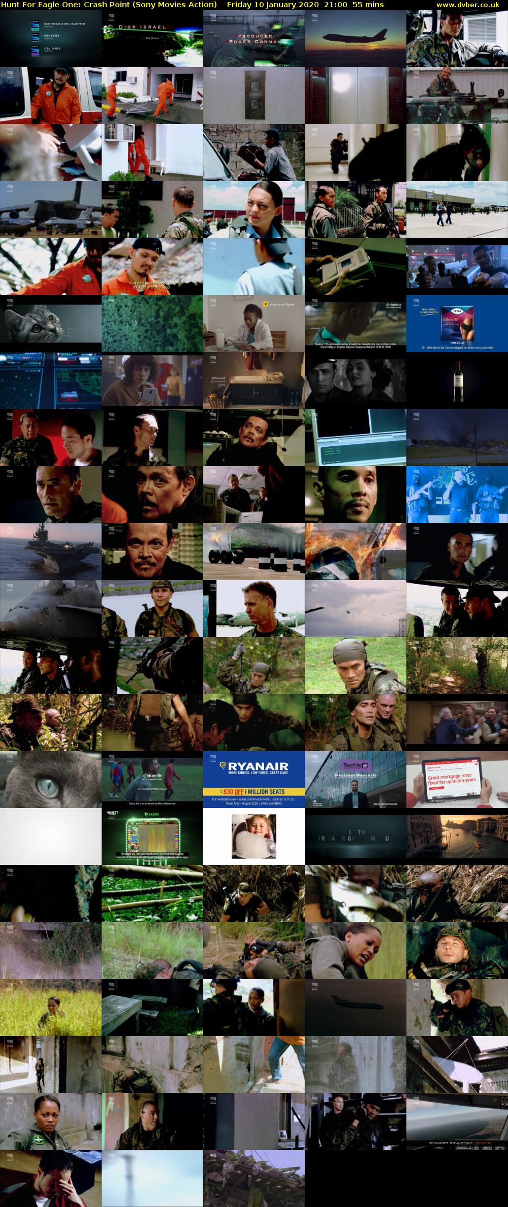 Hunt For Eagle One: Crash Point (Sony Movies Action) Friday 10 January 2020 21:00 - 21:55