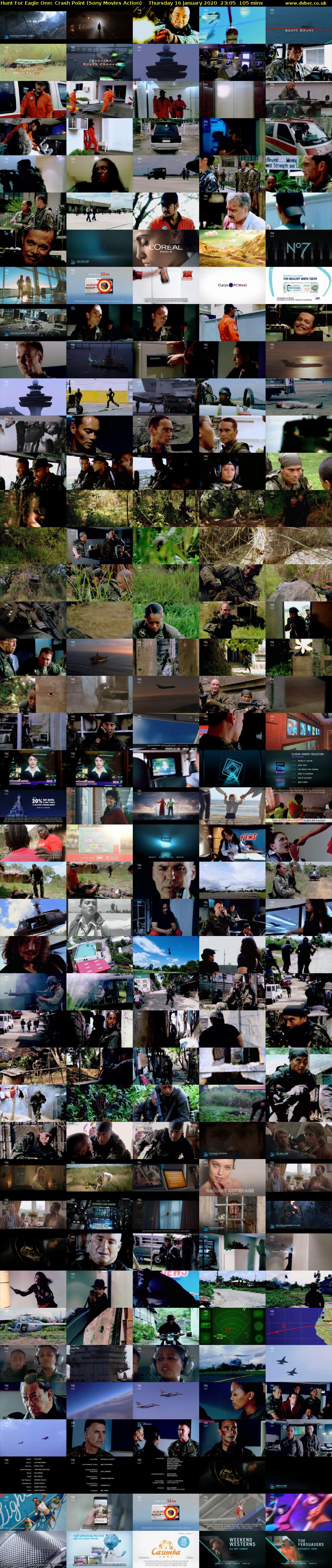 Hunt For Eagle One: Crash Point (Sony Movies Action) Thursday 16 January 2020 23:05 - 00:50