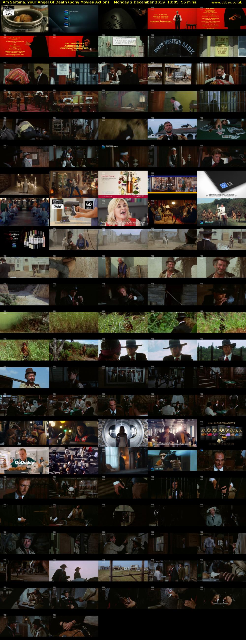 I Am Sartana, Your Angel Of Death (Sony Movies Action) Monday 2 December 2019 13:05 - 14:00