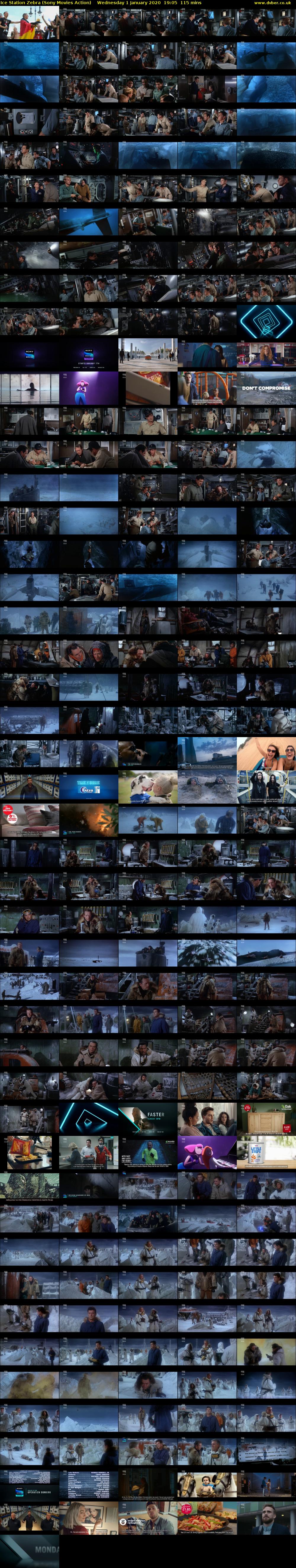 Ice Station Zebra (Sony Movies Action) Wednesday 1 January 2020 19:05 - 21:00