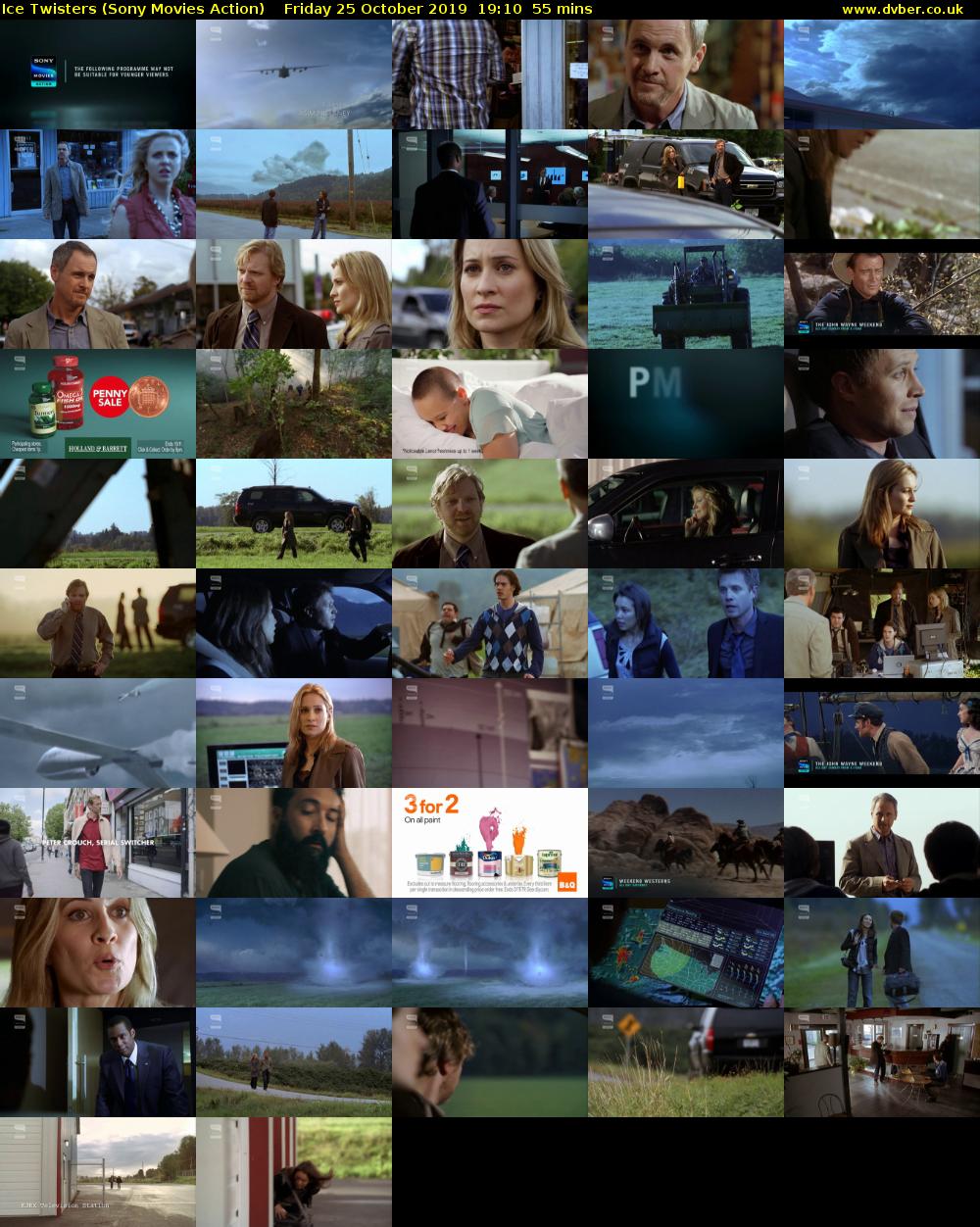 Ice Twisters (Sony Movies Action) Friday 25 October 2019 19:10 - 20:05