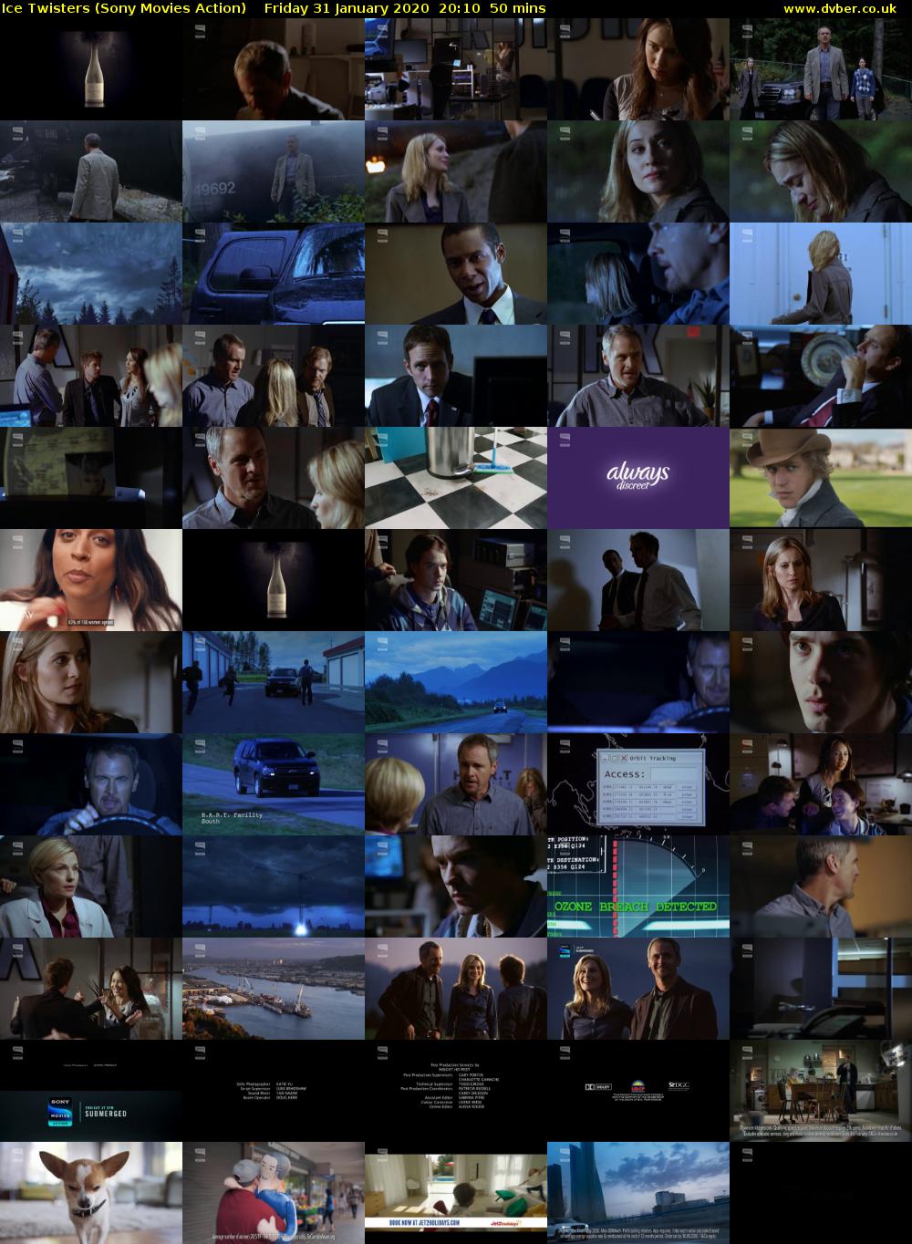 Ice Twisters (Sony Movies Action) Friday 31 January 2020 20:10 - 21:00