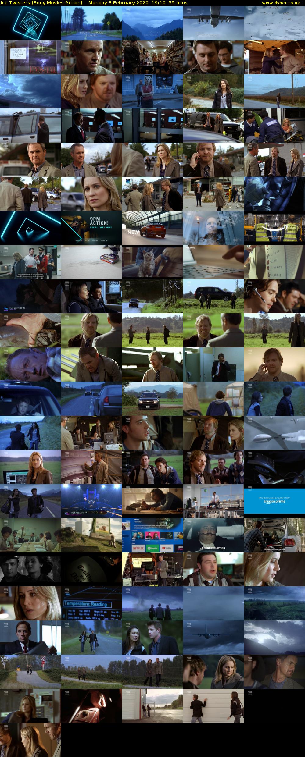 Ice Twisters (Sony Movies Action) Monday 3 February 2020 19:10 - 20:05