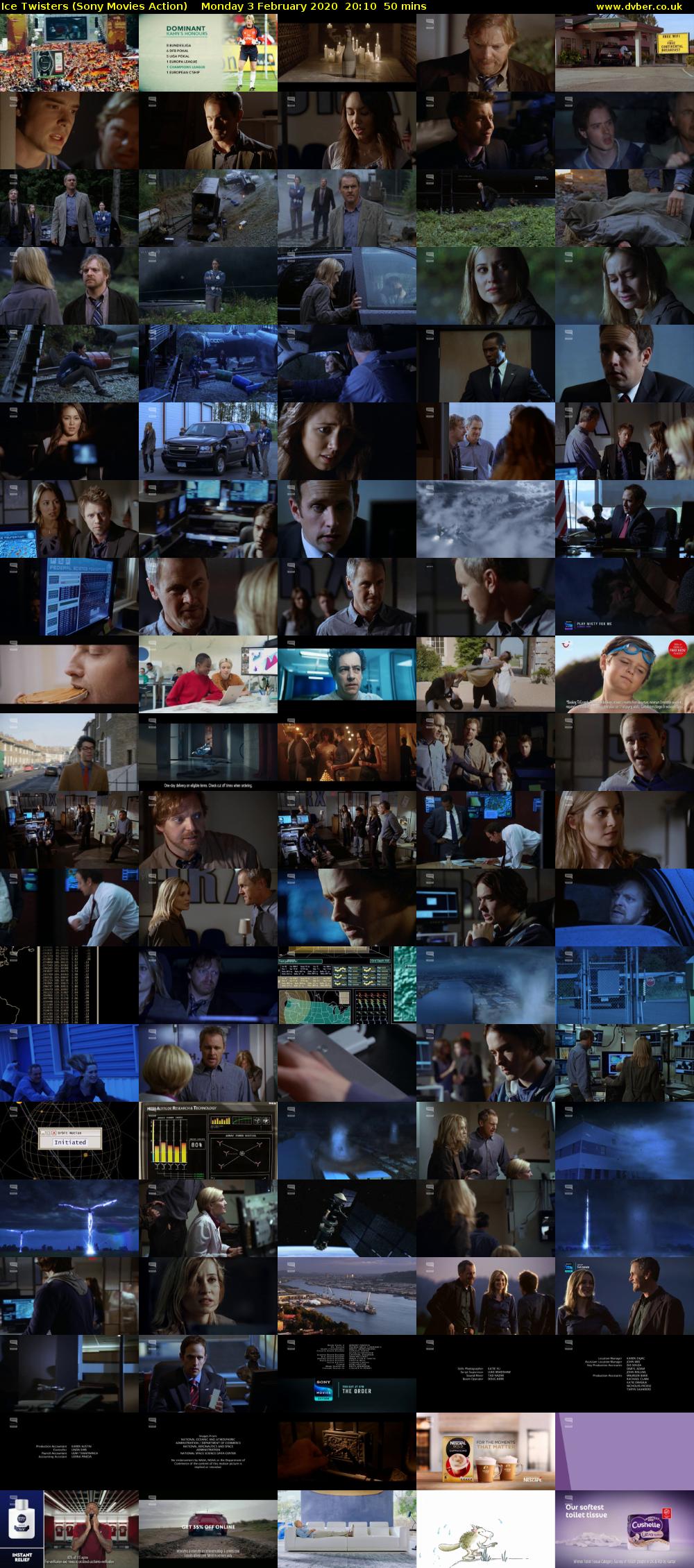 Ice Twisters (Sony Movies Action) Monday 3 February 2020 20:10 - 21:00