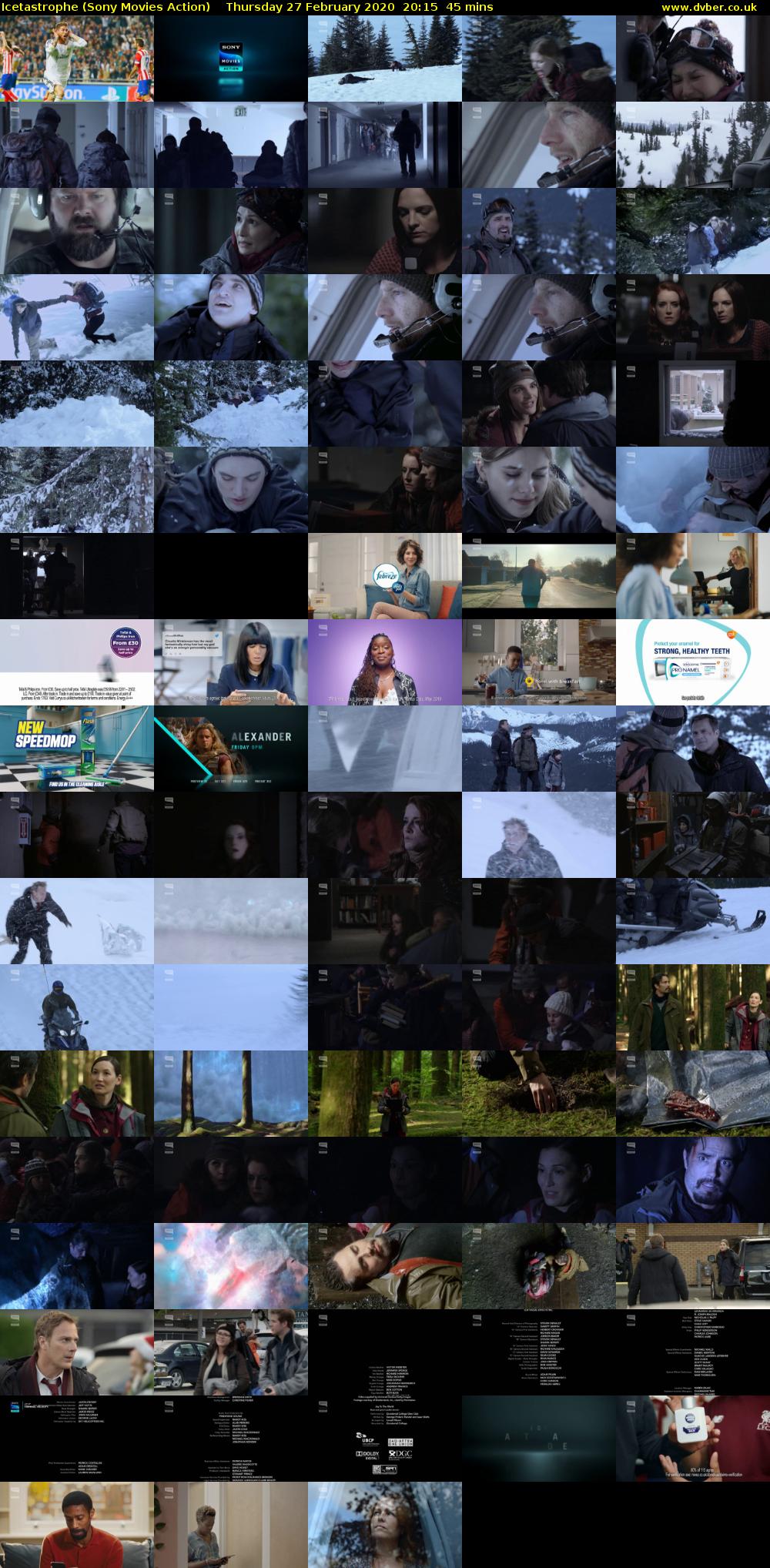 Icetastrophe (Sony Movies Action) Thursday 27 February 2020 20:15 - 21:00