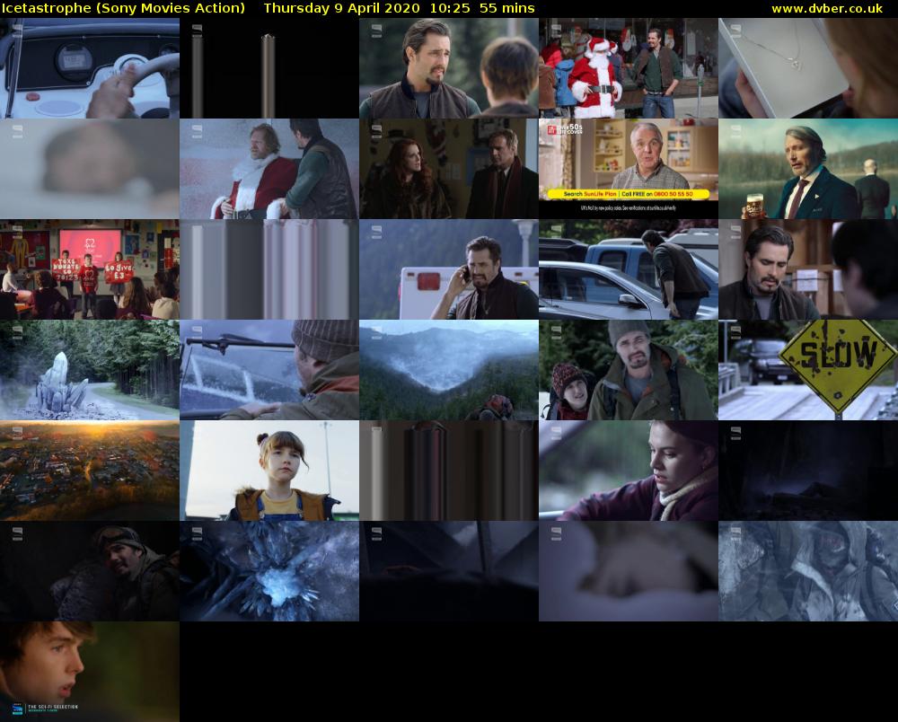 Icetastrophe (Sony Movies Action) Thursday 9 April 2020 10:25 - 11:20