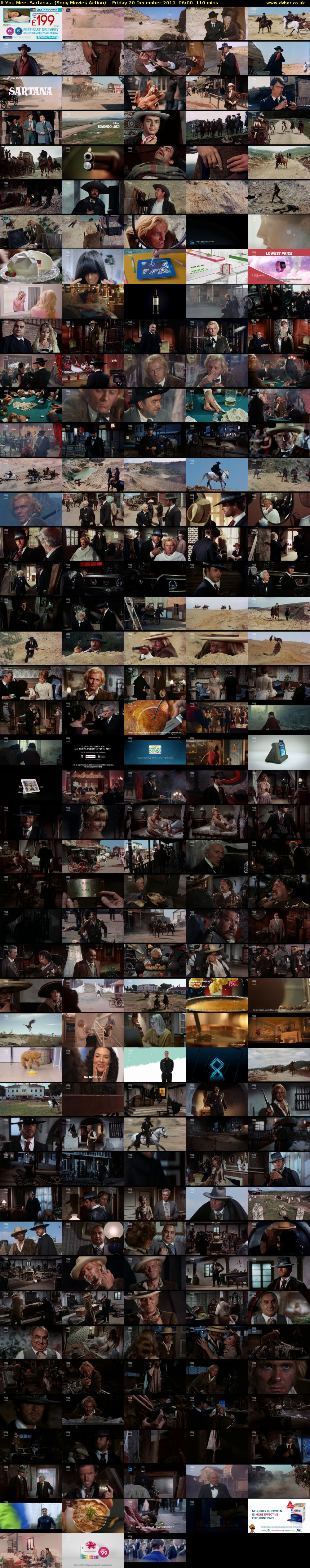 If You Meet Sartana... (Sony Movies Action) Friday 20 December 2019 06:00 - 07:50
