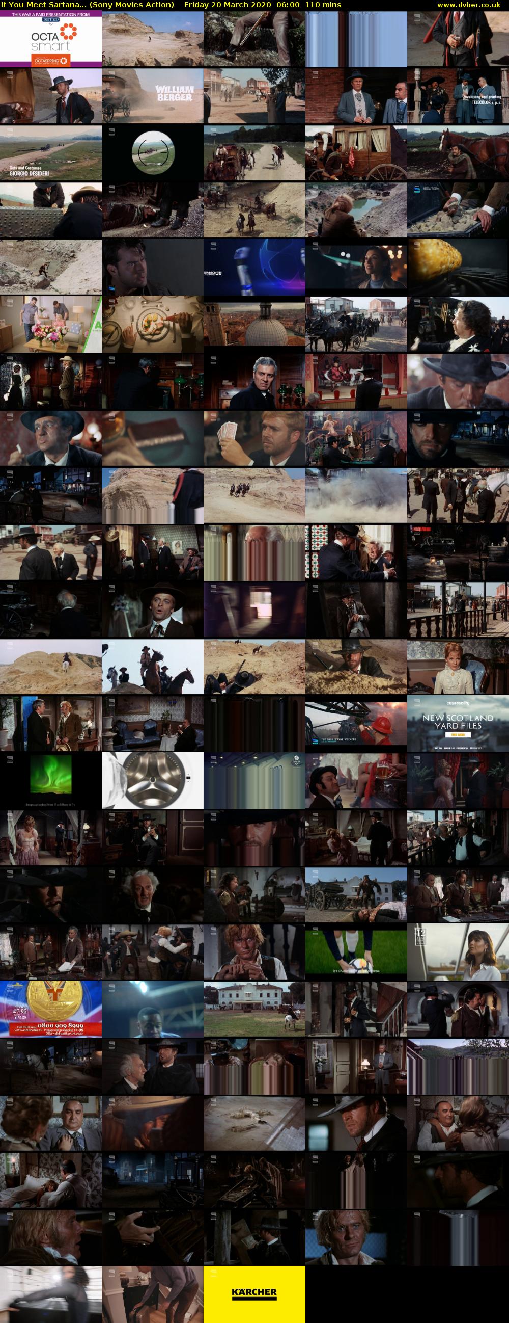 If You Meet Sartana... (Sony Movies Action) Friday 20 March 2020 06:00 - 07:50