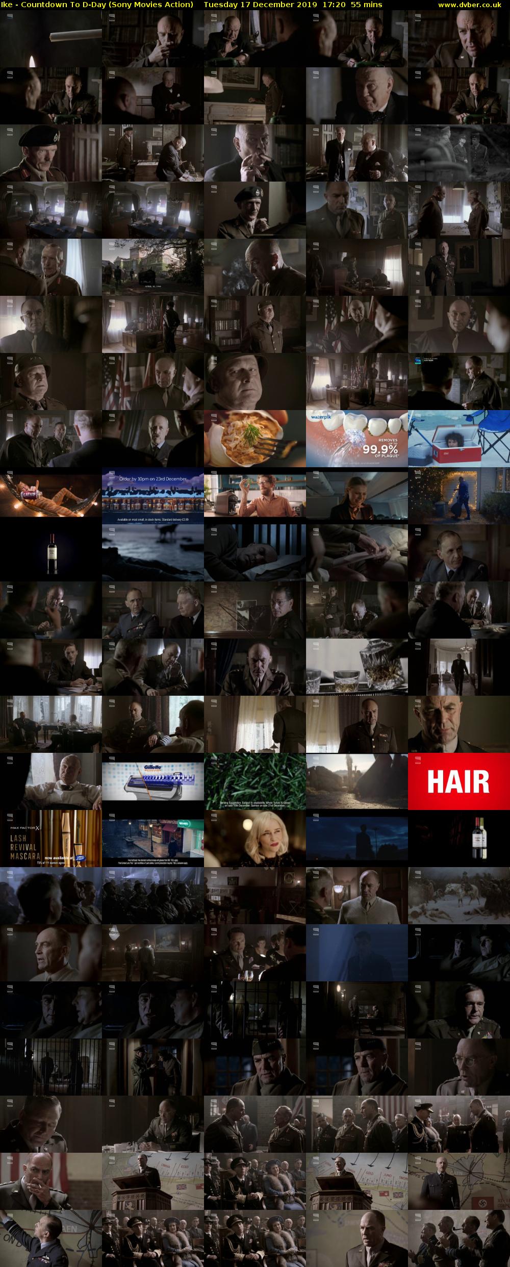 Ike - Countdown To D-Day (Sony Movies Action) Tuesday 17 December 2019 17:20 - 18:15