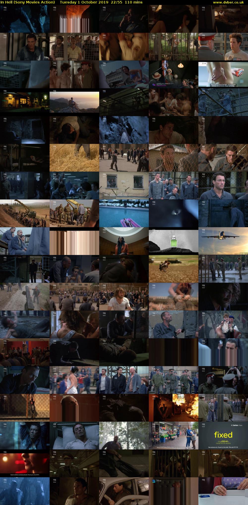 In Hell (Sony Movies Action) Tuesday 1 October 2019 22:55 - 00:45