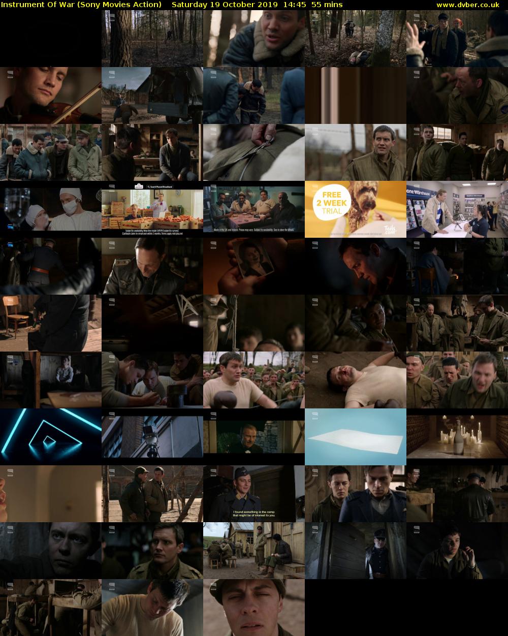 Instrument Of War (Sony Movies Action) Saturday 19 October 2019 14:45 - 15:40