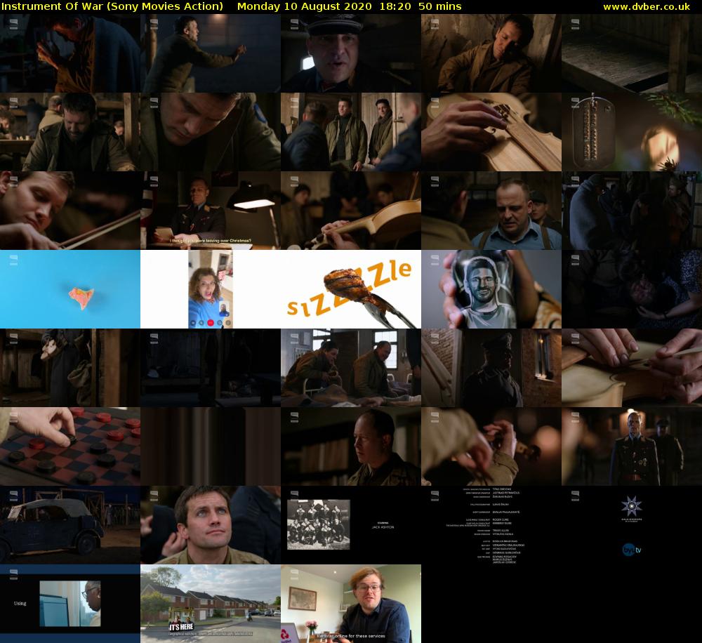 Instrument Of War (Sony Movies Action) Monday 10 August 2020 18:20 - 19:10