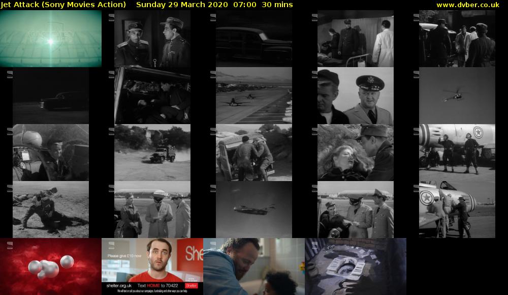 Jet Attack (Sony Movies Action) Sunday 29 March 2020 07:00 - 07:30