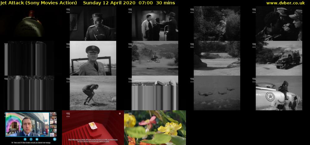 Jet Attack (Sony Movies Action) Sunday 12 April 2020 07:00 - 07:30