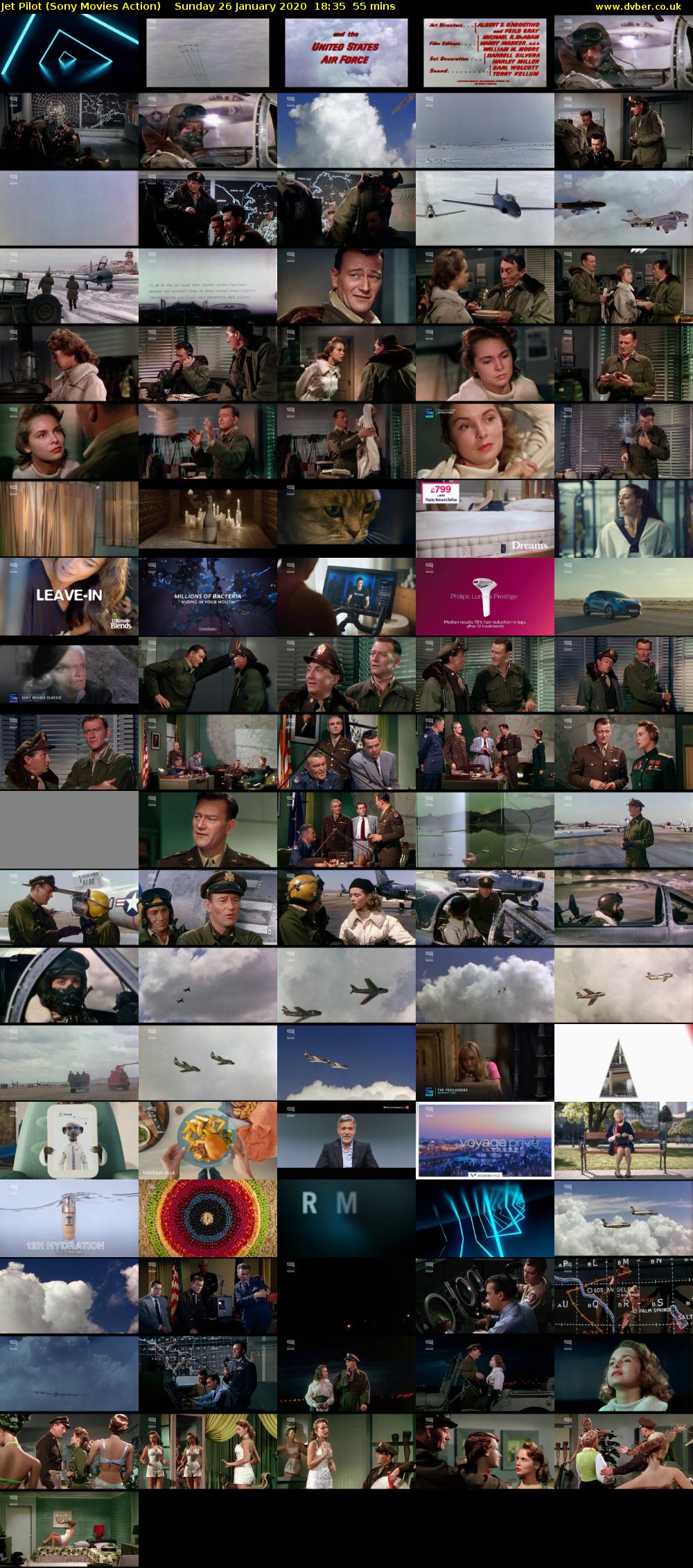 Jet Pilot (Sony Movies Action) Sunday 26 January 2020 18:35 - 19:30