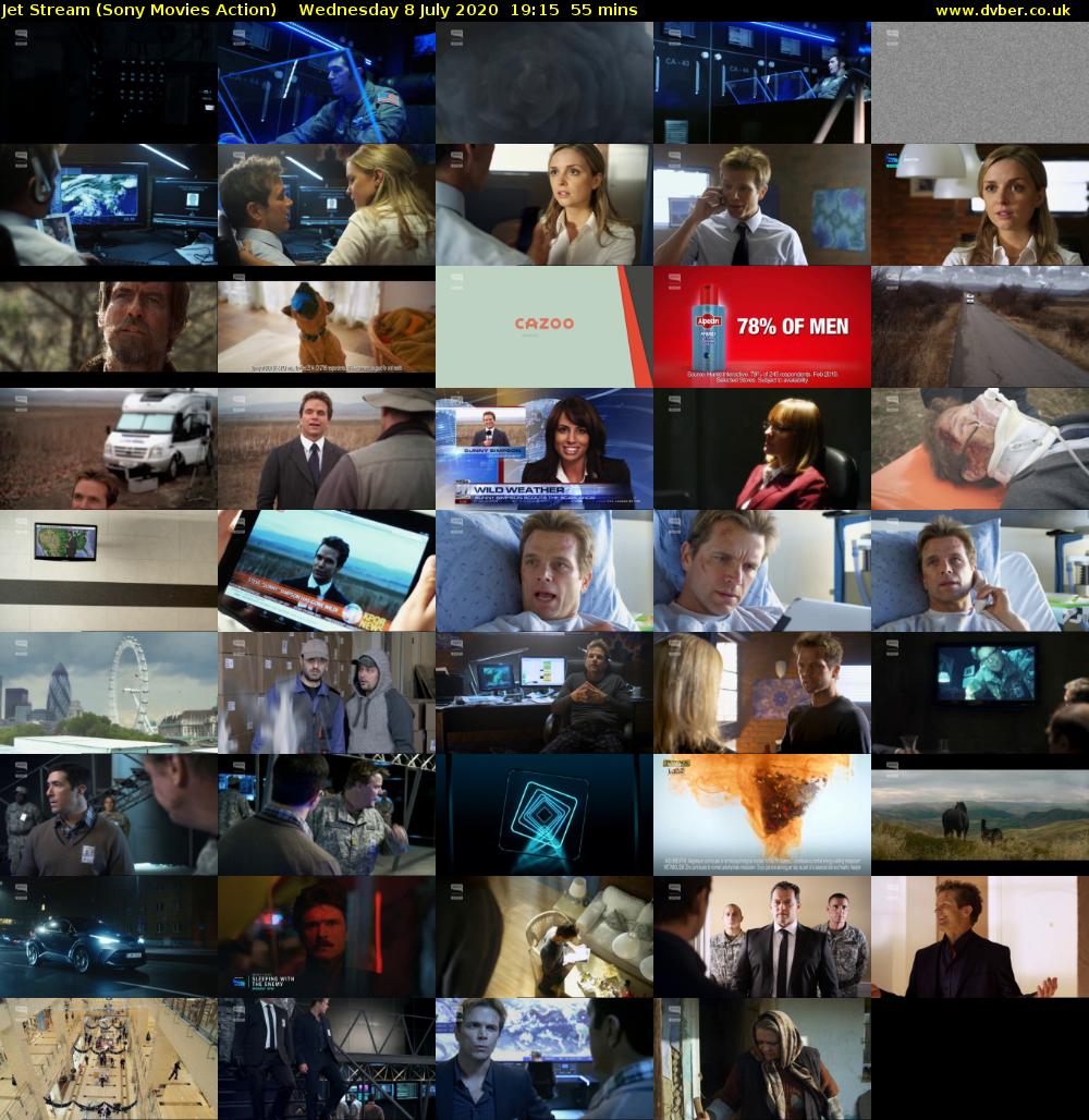Jet Stream (Sony Movies Action) Wednesday 8 July 2020 19:15 - 20:10