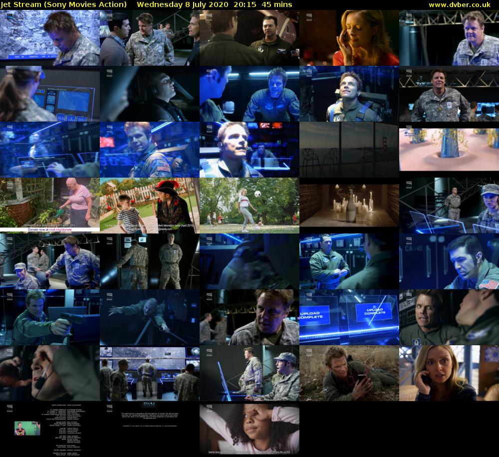 Jet Stream (Sony Movies Action) Wednesday 8 July 2020 20:15 - 21:00